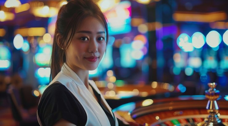 Antarmuka permainan Lightning Dice di rejekibet login dengan dealer langsung dan hasil dadu real-time